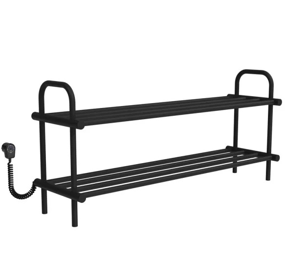 Полка для обуви электрическая Deffi 500x1050 левое подключение черный C.PV.50.105.E.B.L.5