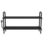 Полиця для взуття електрична Deffi 500x850 ліве підключення чорний C.PV.50.85.E.B.L.5