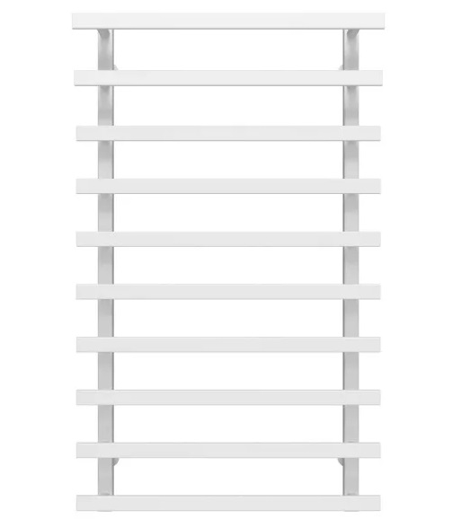 Сушка для рушників водяна Deffi Breeze П10 400x1000 нижнє підключення білий A.BZ.100.40.10.W.A