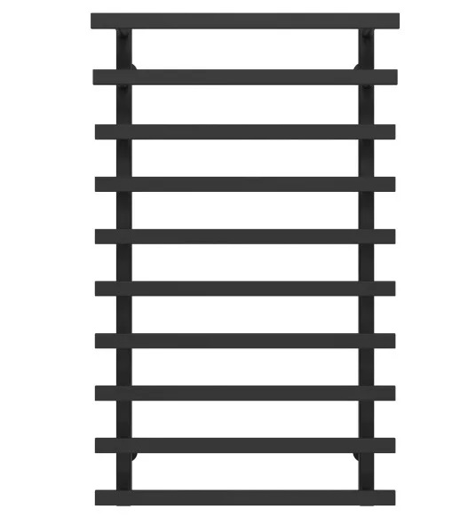 Полотенцесушитель водяной Deffi Breeze П10 400x1000 нижнее подключение черный A.BZ.100.40.10.B.A