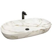 Раковина для ванной VBI Andria 80,5x41 см керамика мрамор VBI-011702