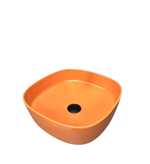 Раковина для ванной VBI Arezzo 37,5x37,5 см керамика коричневый VBI-013204