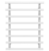 Полотенцесушитель водяной Deffi Breeze П8 400x800 боковое левое подключение белый A.BZ.80.40.8.W.B