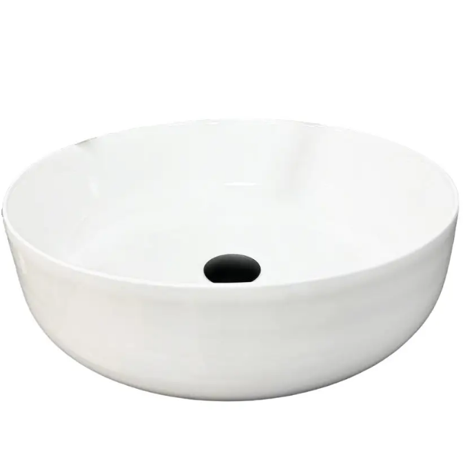 Раковина для ванної кімнати VBI Bari 46x46 см кераміка білий VBI-011600