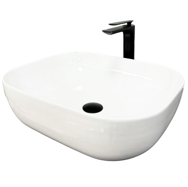 Раковина для ванной VBI Bergamo 50,5x40,5 см керамика белый VBI-012500