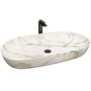 Раковина для ванної кімнати VBI Andria 80,5x41 см кераміка мрамор VBI-011702