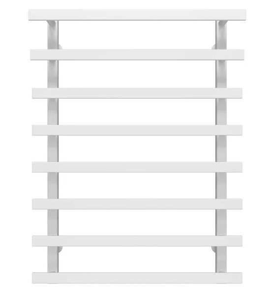 Полотенцесушитель водяной Deffi Breeze П8 400x800 боковое правое подключение белый A.BZ.80.40.8.W.C