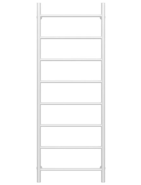 Сушка для рушників водяна Deffi Оріон П8 500х1400 бічне ліве підключення білий C.OR.140.50.8.W.B