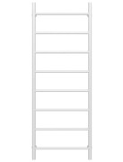 Сушка для рушників водяна Deffi Оріон П8 500х1400 бічне праве підключення білий C.OR.140.50.8.W.C