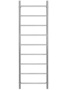 Сушка для рушників водяна Deffi Оріон П9 500х1600 нижнє підключення хром C.OR.160.50.9.C.A