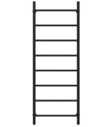 Сушка для рушників водяна Deffi Оріон П9 500х1600 нижнє підключення чорний C.OR.160.50.9.B.A