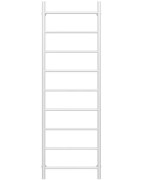 Сушка для рушників водяна Deffi Оріон П9 500х1600 бічне ліве підключення білий C.OR.160.50.9.W.B