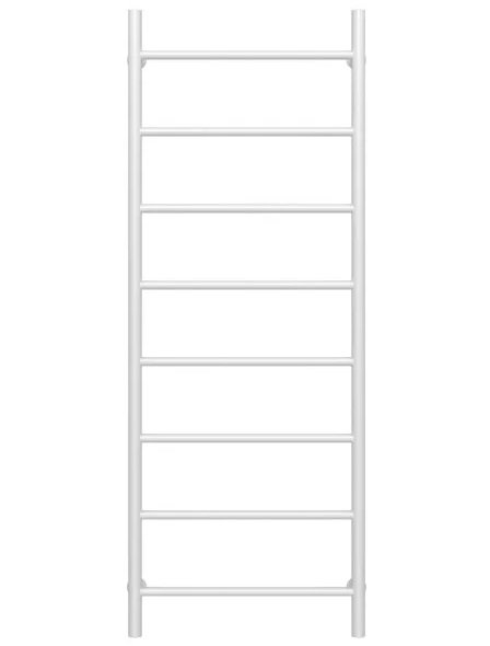 Полотенцесушитель водяной Deffi Орион П8 500х1400 боковое левое подключение белый C.OR.140.50.8.W.B