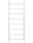 Полотенцесушитель водяной Deffi Орион П8 500х1400 боковое правое подключение белый C.OR.140.50.8.W.C