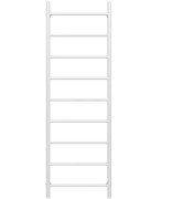 Полотенцесушитель водяной Deffi Орион П9 500х1600 боковое левое подключение белый C.OR.160.50.9.W.B