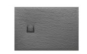 Душевой поддон Hatria Petra H3 Ardesia 100x70 см с сифоном керамика цемент PA1000700071T