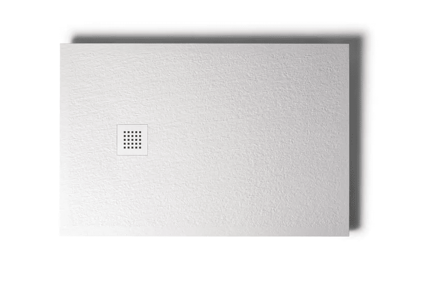 Душевой поддон Hatria Petra H3 Natural 100x80 см с сифоном керамика белый PN10008000110