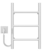 Электрический полотенцесушитель Deffi Орион П3 200х500 левое подключение белый C.OR.50.20.3.E.W.L.1