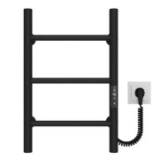 Електрична сушарка для рушників Deffi Оріон П3 200х500 праве підключення JD03 чорний C.OR.50.20.3.E.B.R.1