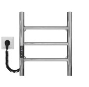 Электрический полотенцесушитель Deffi Орион П3 200х400 левое подключение JD03 хром C.OR.40.20.3.E.C.L.1