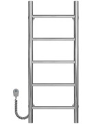 Электрический полотенцесушитель Deffi Орион П5 200х800 левое подключение хром C.OR.80.20.5.E.C.L.5