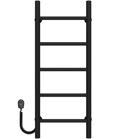 Электрический полотенцесушитель Deffi Орион П5 200х800 левое подключение черный C.OR.80.20.5.E.B.L.5