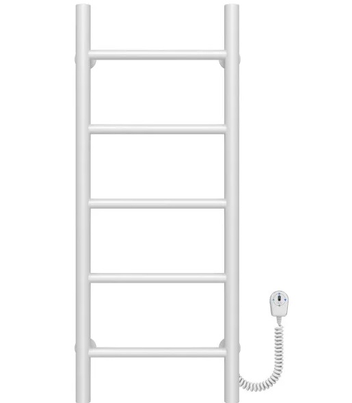 Электрический полотенцесушитель Deffi Орион П5 200х800 правое подключение белый C.OR.80.20.5.E.W.R.5