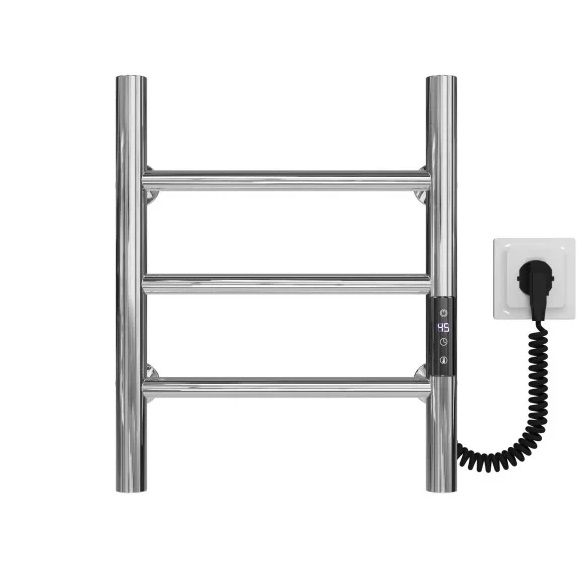 Электрический полотенцесушитель Deffi Орион П3 200х400 правое подключение JD03 хром C.OR.40.20.3.E.C.R.1