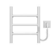 Электрический полотенцесушитель Deffi Орион П3 200х400 правое подключение WD03 белый C.OR.40.20.3.E.W.R.3