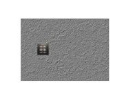 Душовий піддон Hatria Petra H3 Natural 100x80 см з сифоном кераміка цемент PN10008000700