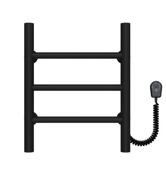 Электрический полотенцесушитель Deffi Орион П3 200х400 правое подключение черный C.OR.40.20.3.E.B.R.5