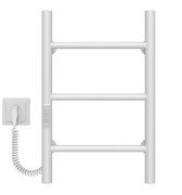 Электрический полотенцесушитель Deffi Орион П3 200х500 левое подключение белый C.OR.50.20.3.E.W.L.1