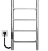 Електрична сушарка для рушників Deffi Оріон П4 200х600 ліве підключення JD03 хром C.OR.60.20.4.E.C.L.1