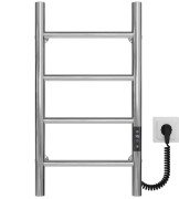 Электрический полотенцесушитель Deffi Орион П4 200х600 правое подключение JD03 хром C.OR.60.20.4.E.C.R.1