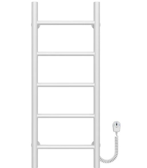 Электрический полотенцесушитель Deffi Орион П5 200х800 правое подключение белый C.OR.80.20.5.E.W.R.5