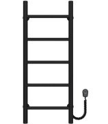 Электрический полотенцесушитель Deffi Орион П5 200х800 правое подключение черный C.OR.80.20.5.E.B.R.5