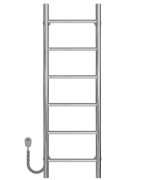 Електрична сушарка для рушників Deffi Оріон П6 200х1000 ліве підключення хром C.OR.100.20.6.E.C.L.5