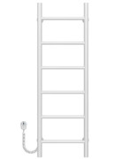 Електрична сушарка для рушників Deffi Оріон П6 200х1000 ліве підключення білий C.OR.100.20.6.E.W.L.5