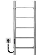 Електрична сушарка для рушників Deffi Орион П5 200х800 левое подключение JD03 хром C.OR.80.20.5.E.C.L.1