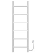 Электрический полотенцесушитель Deffi Орион П6 200х1000 правое подключение белый C.OR.100.20.6.E.W.R.5