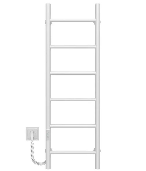 Электрический полотенцесушитель Deffi Орион П6 200х1000 левое подключение WD03 белый C.OR.100.20.6.E.W.L.3