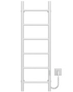 Електрична сушарка для рушників Deffi Оріон П6 200х1000 праве підключення WD03 білий C.OR.100.20.6.E.W.R.3