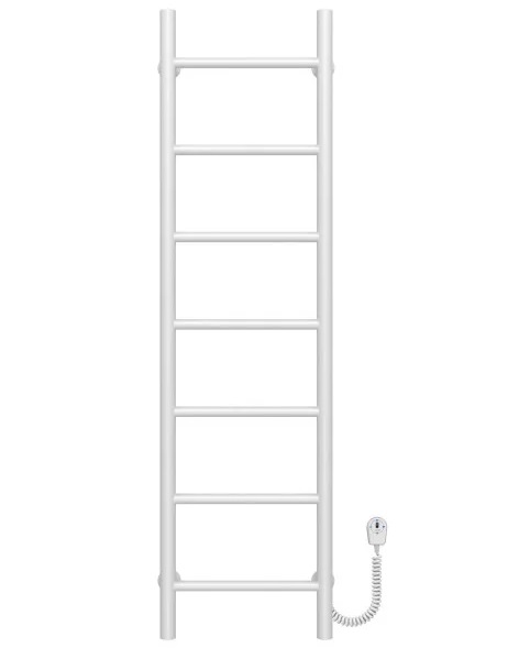 Електрична сушарка для рушників Deffi Оріон П7 200х1200 праве підключення білий C.OR.120.20.7.E.W.R.5