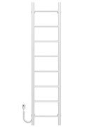 Електрична сушарка для рушників Deffi Оріон П8 200х1400 ліве підключення білий C.OR.140.20.8.E.W.L.5