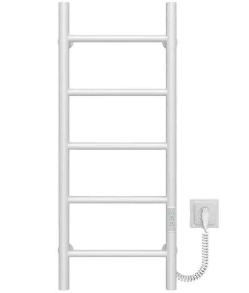 Электрический полотенцесушитель Deffi Орион П5 200х800 правое подключение WD03 белый C.OR.80.20.5.E.W.R.3