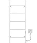 Электрический полотенцесушитель Deffi Орион П5 200х800 правое подключение WD03 белый C.OR.80.20.5.E.W.R.3