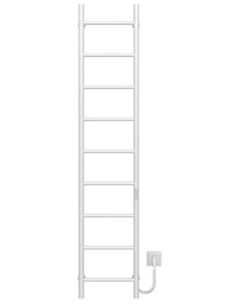 Электрический полотенцесушитель Deffi Орион П9 200х1600 правое подключение WD03 белый C.OR.160.20.9.E.W.R.3