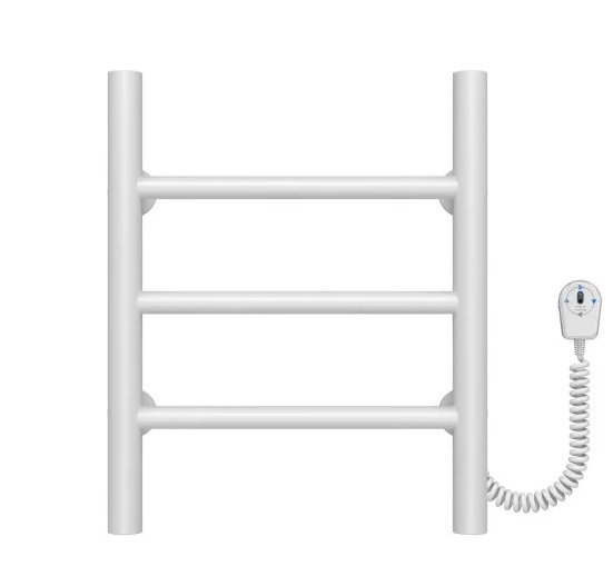 Електрична сушарка для рушників Deffi Оріон П3 300х400 праве підключення білий C.OR.40.30.3.E.W.R.5