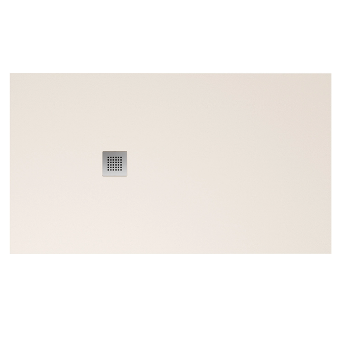 Душевой поддон Hatria Petra H3 Levigato 100x80 см с сифоном керамика айвори PL10008001210