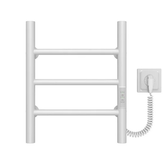 Електрична сушарка для рушників Deffi Оріон П3 300х400 праве підключення WD03 білий C.OR.40.30.3.E.W.R.3